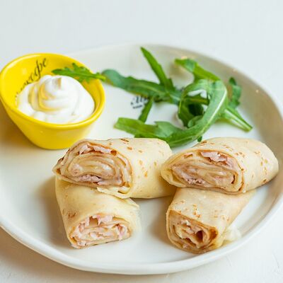 Блинчики с ветчиной в Мыскофе по цене 350 ₽