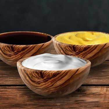 Соус соевый и соус горчичный и сметана в Pelmen House по цене 139 ₽