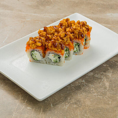 Запеченый ролл с окунем в Бали по цене 504 ₽