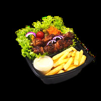 Шашлык крыло куриное (ланч бокс) Большой в BBQ