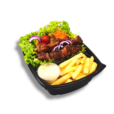 Шашлык крыло куриное (ланч бокс) Большой в BBQ по цене 675 ₽