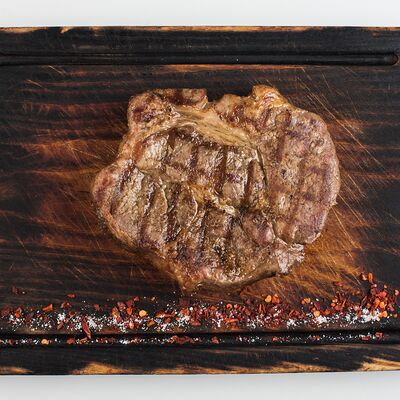 Стейк из cвинoй шеи в Градус Баллинга по цене 820 ₽