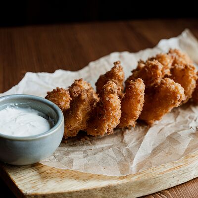 Аргентинские креветки фри в El papa chapa по цене 720 ₽