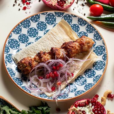 Люля-кебаб из цыпленка в Бакладжан по цене 620 ₽