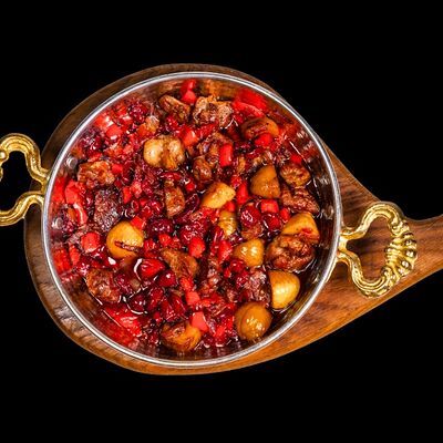 Филе баранины с вишней в Beer & Fire Grill по цене 997 ₽