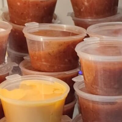 Соус аджика в Вкусная и сочная по цене 53 ₽