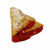 Блин с клубникой в Блинная Три сковородки