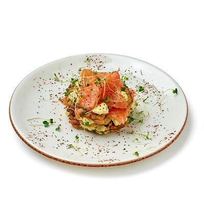 Мильфей с красной рыбой в Кофеин по цене 710 ₽