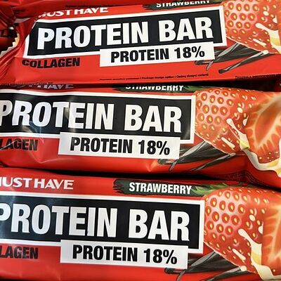 Протеиновые батончики мюсли Protein Bar Клубника в Прожарка по цене 140 ₽