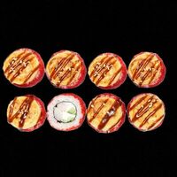 Запечённый ролл Морской окуньв Bon appetit