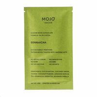 Шоколад белый веганский с зеленым чаем Mojo Cacao Genmaicha в Азбука Вкуса Экспресс Меню