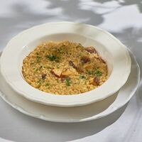Ризотто с белыми грибами и трюфельным маслом в Fiolet