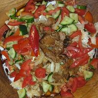 Куртоб с мясомв Плов центр халяль