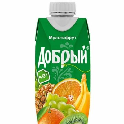 Сок Добрый мультифруктовый в Грибоедов по цене 99 ₽