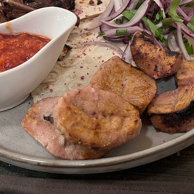 Шашлык из бараньих семенников в Барашик по цене 402 ₽