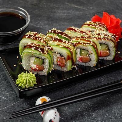 Ролл фирменный Green в Sushi Pizza Top по цене 589 ₽
