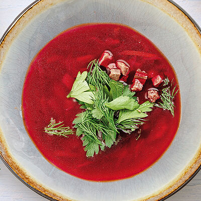 Борщ в Престо по цене 440 ₽