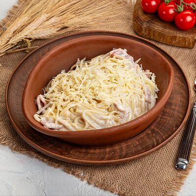 Паста Карбонара в Русская кухня по цене 740 ₽