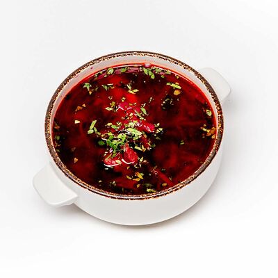 Борщ с говядиной в Гриль house по цене 350 ₽