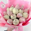 Букет из клубники в шоколаде Розовый рай в Favorite food по цене 3228