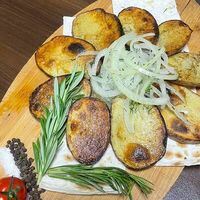 Картофель на мангале в Марк
