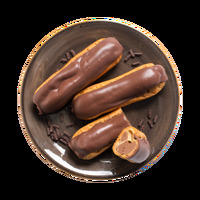 Пирожное Эклер с шоколадной начинкой от шеф-кондитера Ав в Азбука Вкуса Экспресс Меню