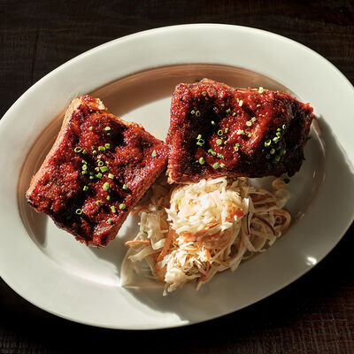 Свиные ребра BBQ в Dacha restaurant по цене 1210 ₽