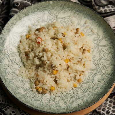 Рис с овощами в Кафе халяль по цене 100 ₽