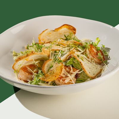 Цезарь с креветками в Семейное бистро Монти по цене 780 ₽