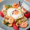 Салат Цезарь с креветками в Черетто море по цене 1270