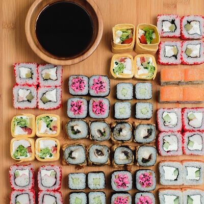 Набор 7 Самураев в Мегаролл по цене 2200 ₽