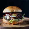 Логотип кафе Wok street Burger