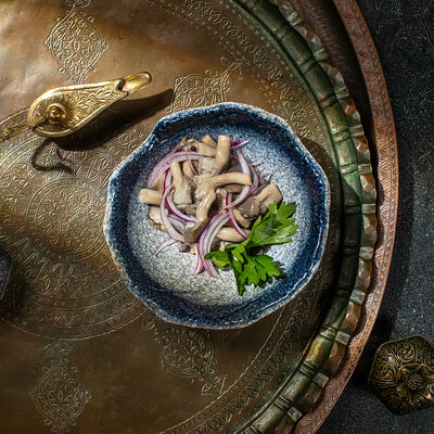 Грибы маринованные 150 г в Гранат по цене 452 ₽