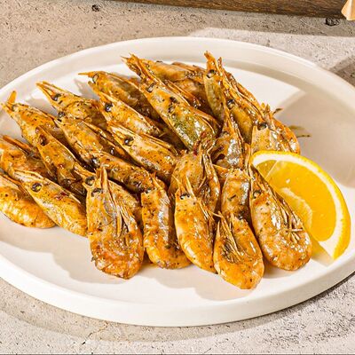 Креветки жареные в Stories по цене 790 ₽