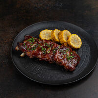 Свиные ребрышки с кукрузой в Город детей