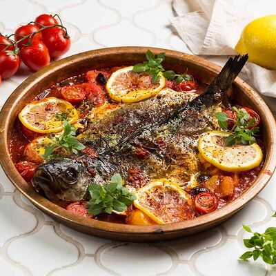 Сибас из печи в Maroon по цене 2390 ₽