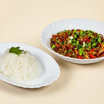 Вок с рисом в SunRice по цене 299 ₽