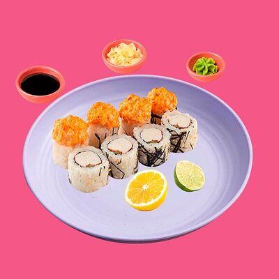 Острый Ролл Лава Salmon Эбив Big Fish по цене 2000 ₽