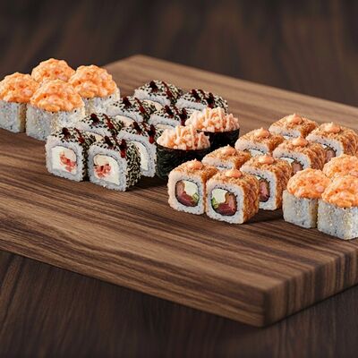 Сет Инь-Янь в ОЛИО пицца и суши по цене 1499 ₽