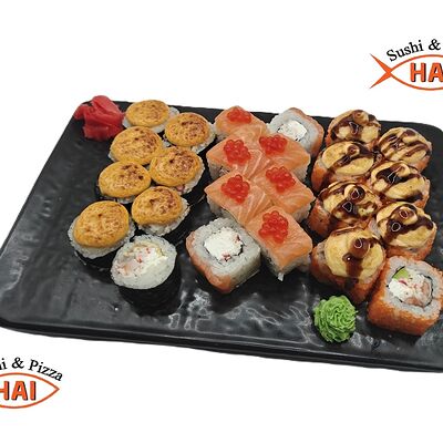 Сет На двоих №1 (24 шт.) в Sushi Hai по цене 2625 ₽