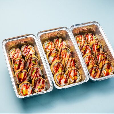 Сет Темпура трио в Yaposhkin Rolls по цене 2170 ₽