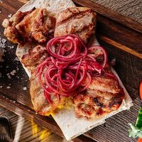 Шашлык из свинины в Fazenda