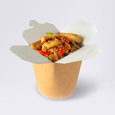 Соба с курицей в Дом роллов по цене 292 ₽