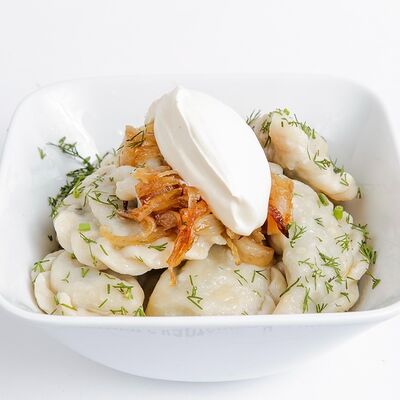 Вареники с картошкой и грибами в Диканька по цене 360 ₽