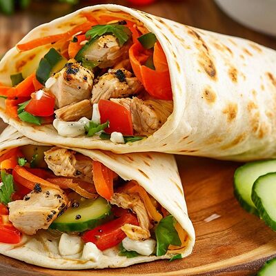 Шаурма в тортилье в Шаурма Топ по цене 390 ₽