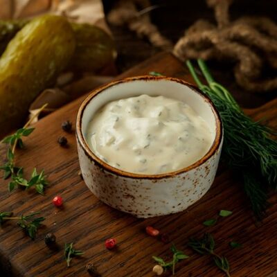 Тартар в Ресторан Воробьёвы Горы PREMIUM по цене 173 ₽