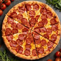 Двойная пеперони D42 в Pizza Express