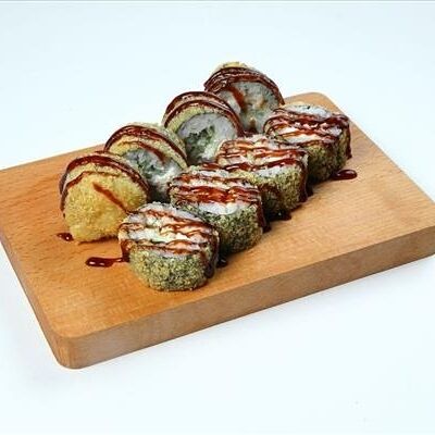 Темпура с жареным лососем в Майфудзо по цене 574 ₽