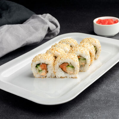 Ролл Спайс Сяке в Vkus Land по цене 275 ₽