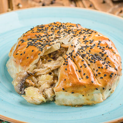 Жаркое из куриных сердечек в Чайхана 64 по цене 300